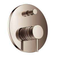 Concealed Round Brass Shower Faucet Shower control valve