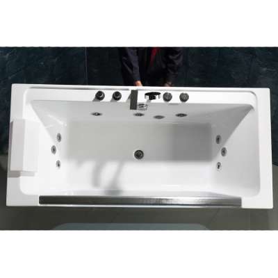 Proway Bathtub massage PR-8804 OEM white 150x60 bathtub 140cm,  freestanding modern white bathtub